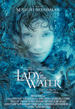 Image of movie poster for Lady in the Water